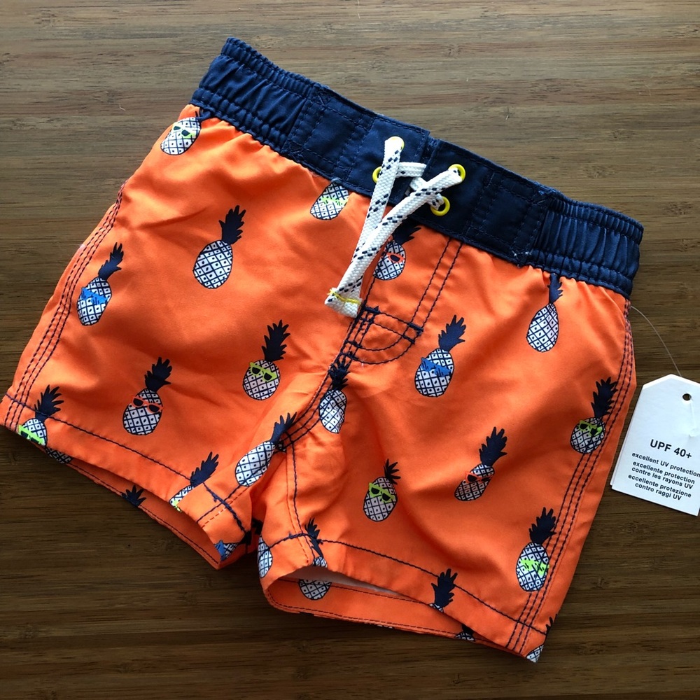 Baby Gap Infant Pineapple Swim Shorts